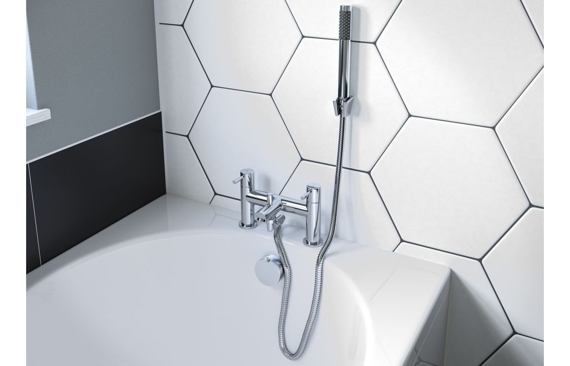 Adhara Bath/Shower Mixer - Chrome