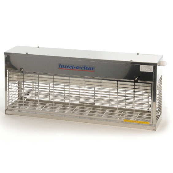 T95-IPX5 Fly Killer in Stainless Steel with Shatter Resistant Lamps