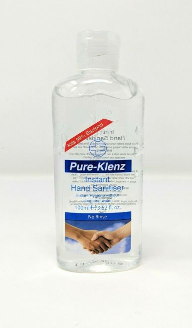 10 x 100ml Alcohol Hand Sanitising Gel