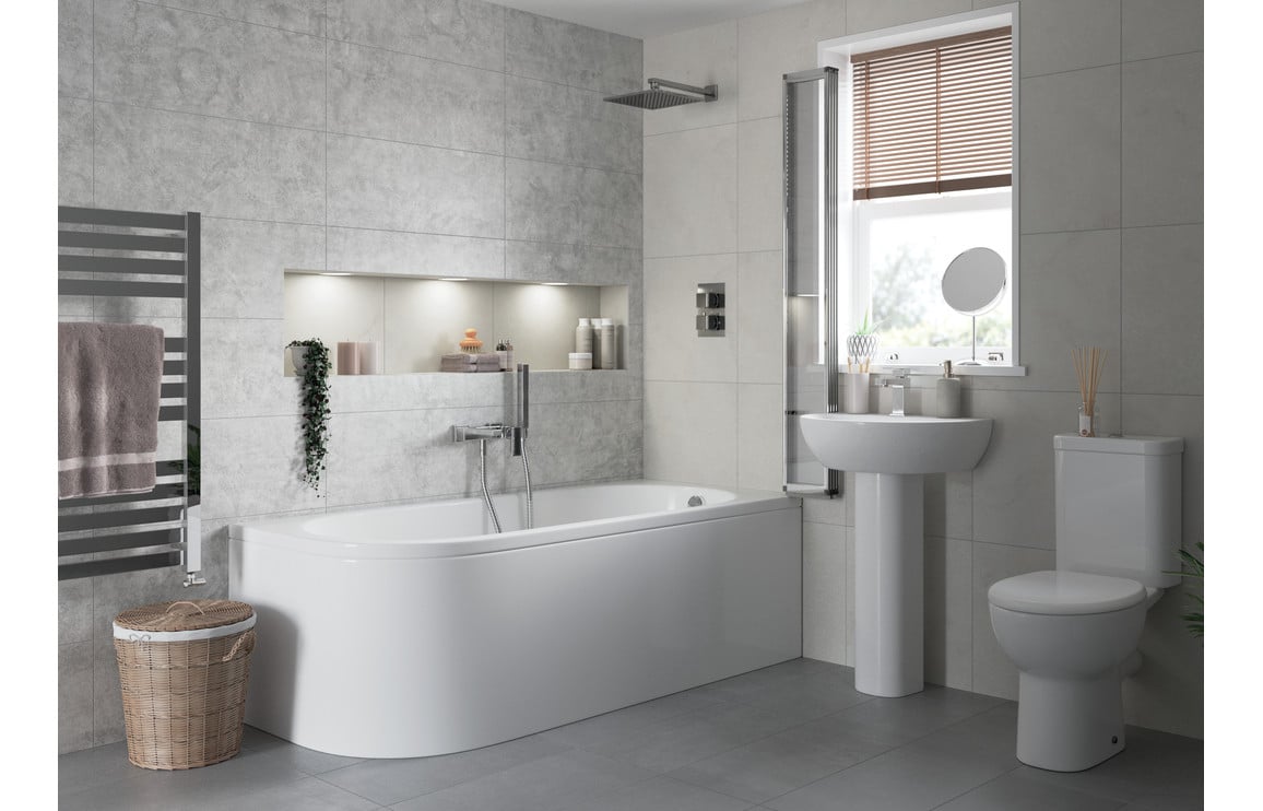 Thalassa 500x390mm 1TH Semi Recessed Basin