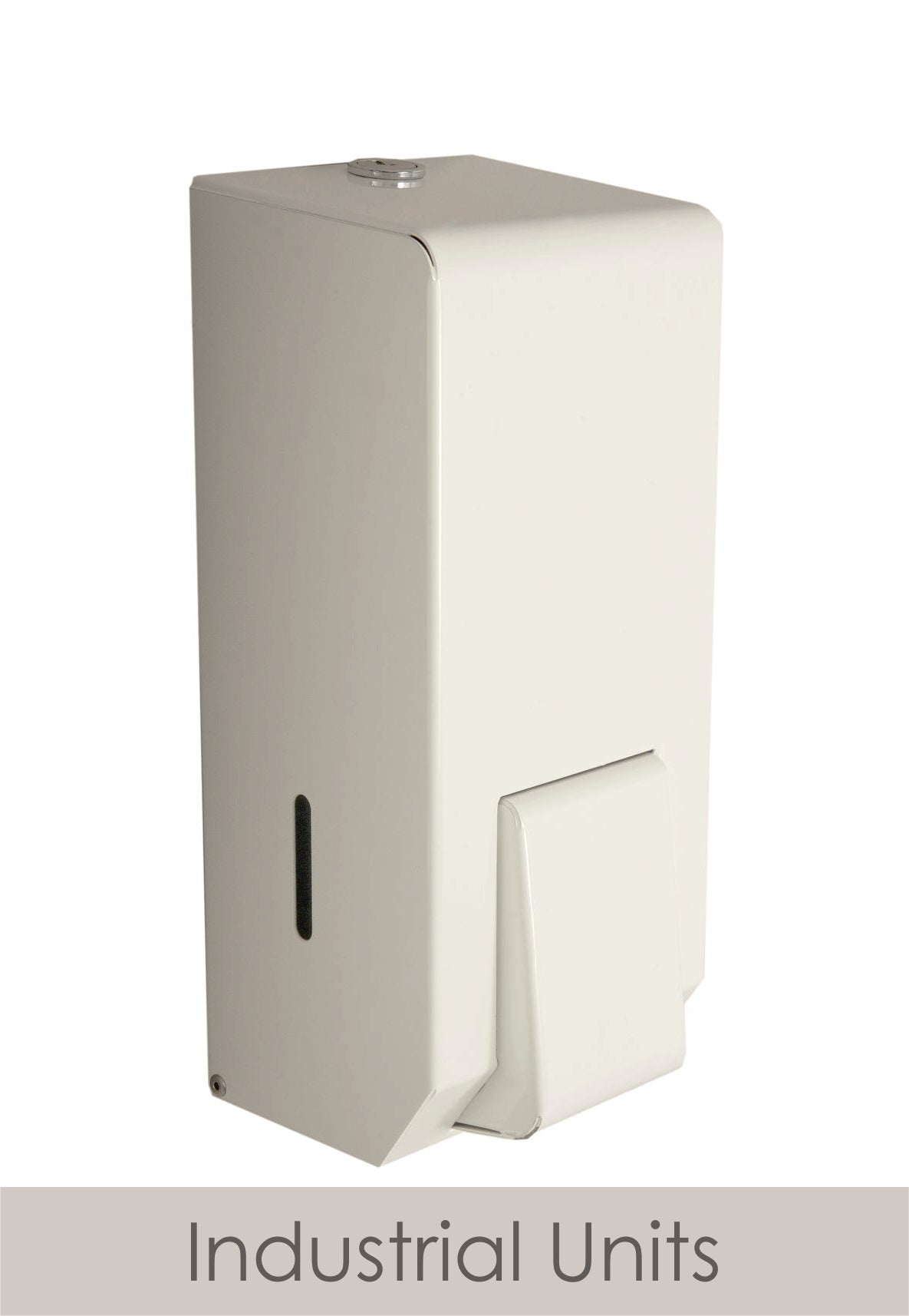 Synergise Industrial Pumice Soap Dispenser 900ml White Metal