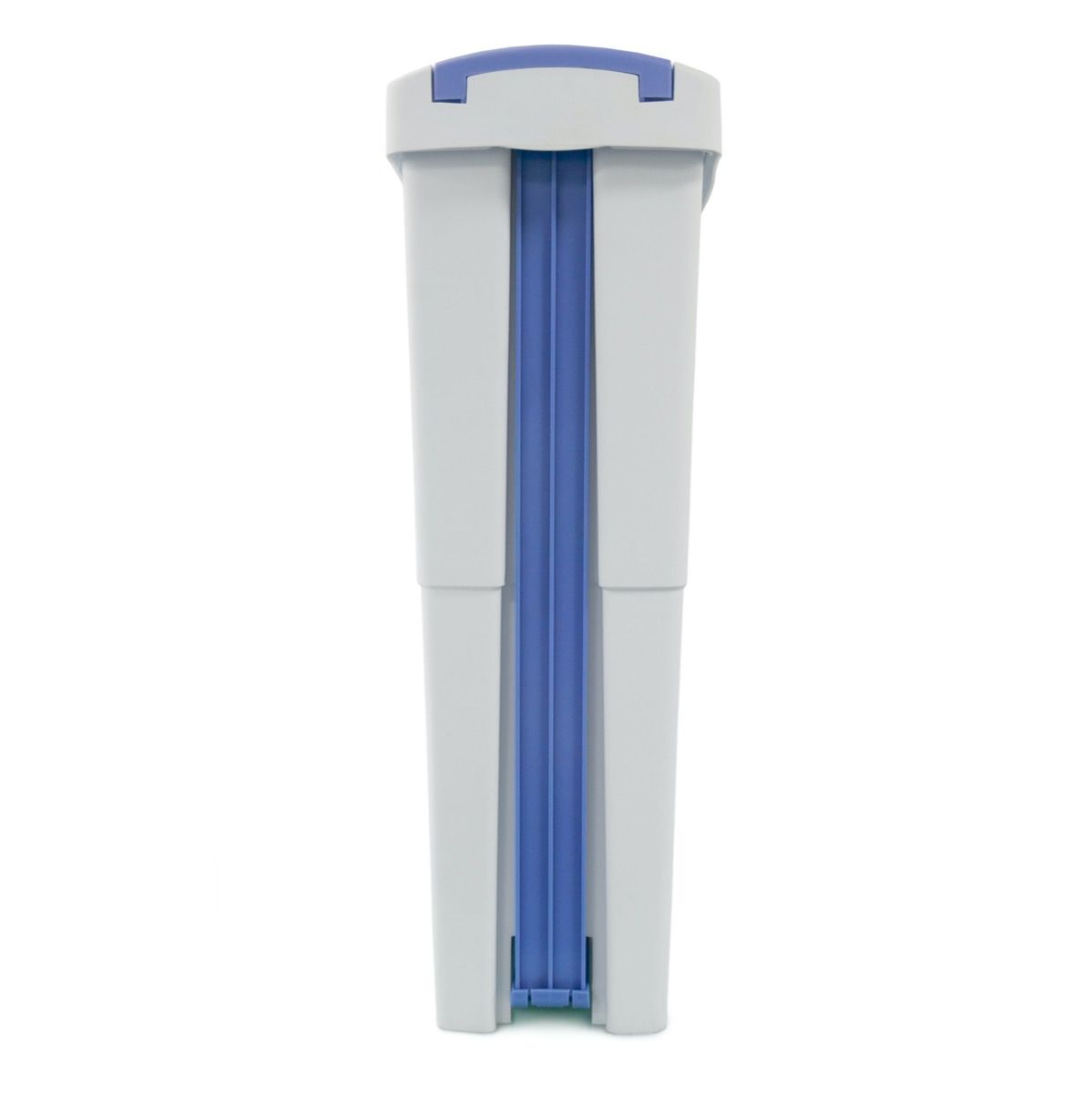 20L White & Blue Sanitary Bin Pedal Operated
