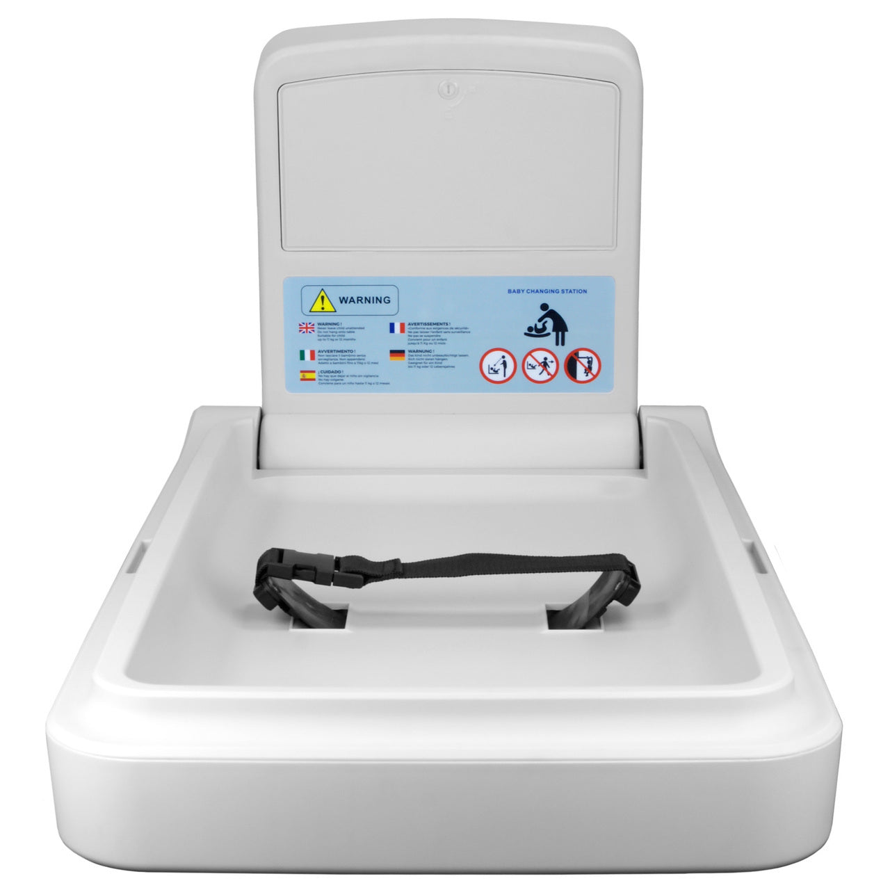 Vertical Baby Changer Light Grey