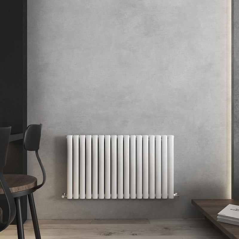 Nirvana Designer Horizontal Single Radiator
White