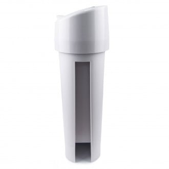 Automatic Sanitary Bin White Side View