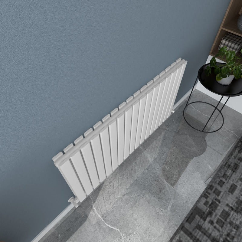 Milan Designer Horizontal Radiator
White
Birdseye