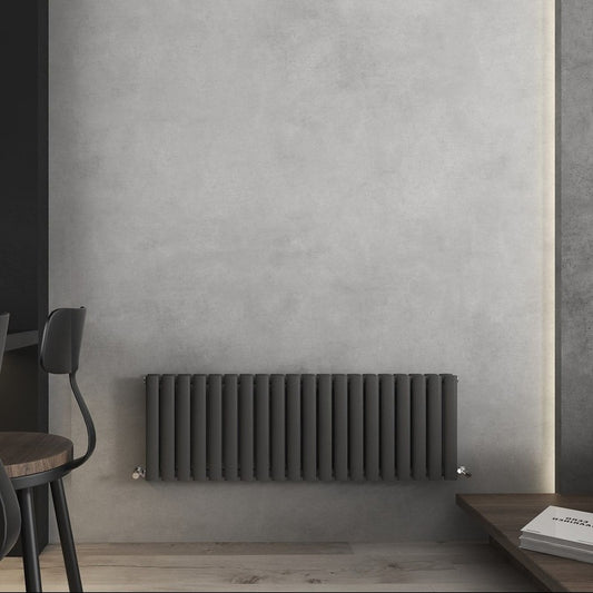 Nirvana Designer Shorter Height Horizontal Radiator
Anthracite 