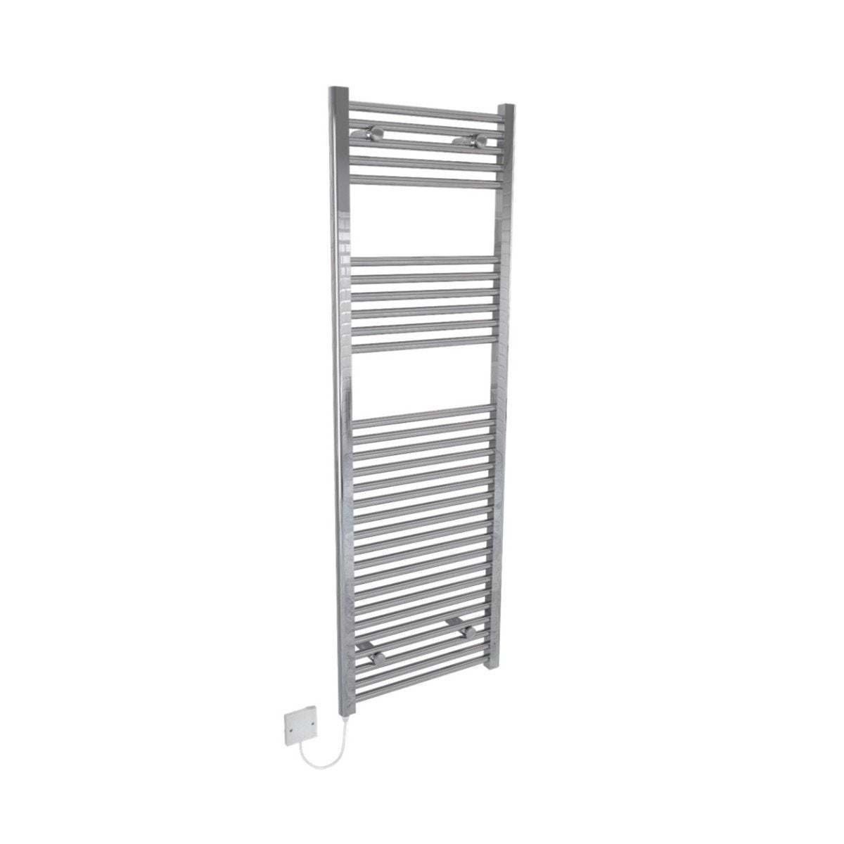Kudox Flat Electric Towel Rails Chrome