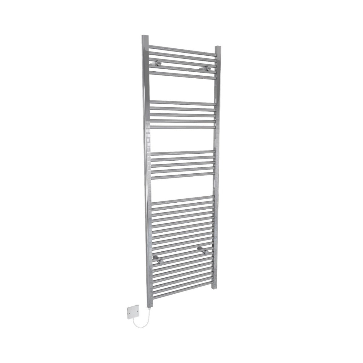 Kudox Flat Electric Towel Rails Chrome