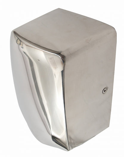 Qbic Force Junior Plus Hand Dryer Polished Chrome