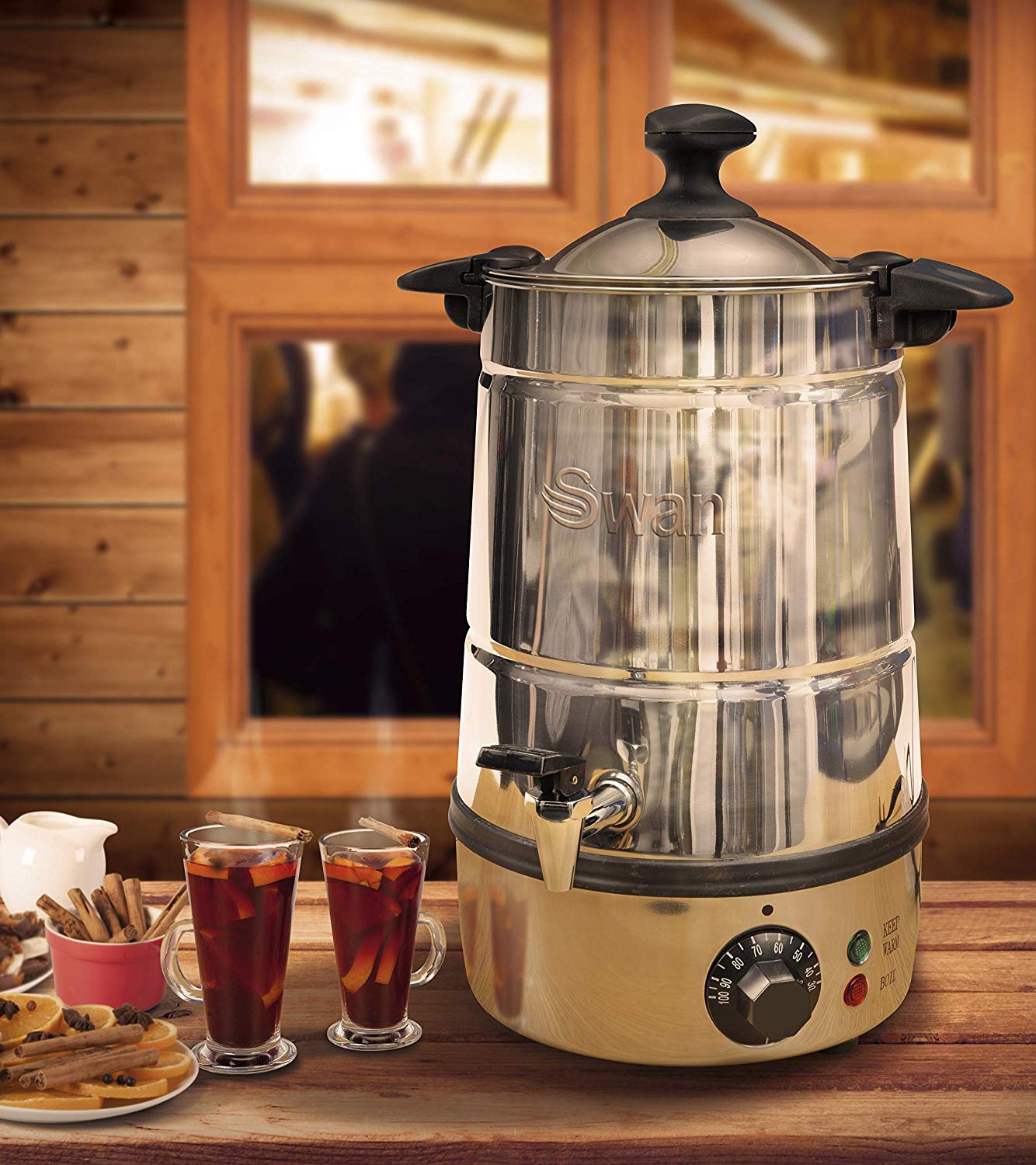Swan 5 Litre Mulled Wine Catering Urn, SWU5L