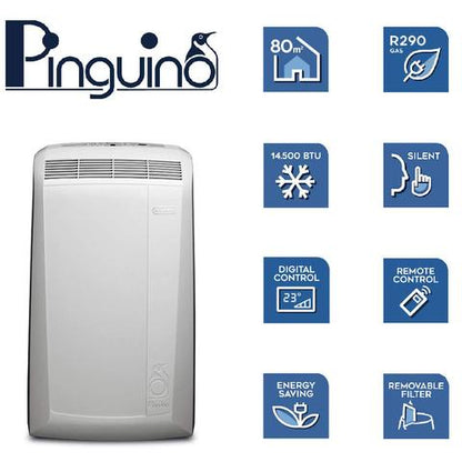 De'Longhi PAC N82 Eco Portable Air Conditioning Unit