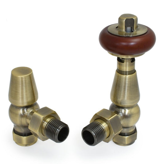 Enzo Angled Manual Radiator Valve