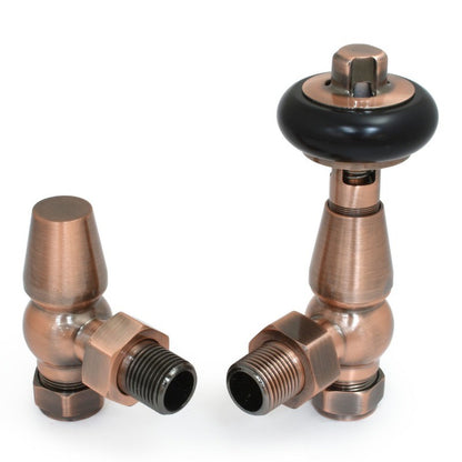 Enzo Angled Manual Radiator Valve