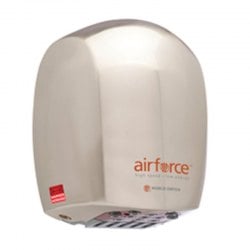 Airforce Eco Hand Dryer in Brushed Chrome 