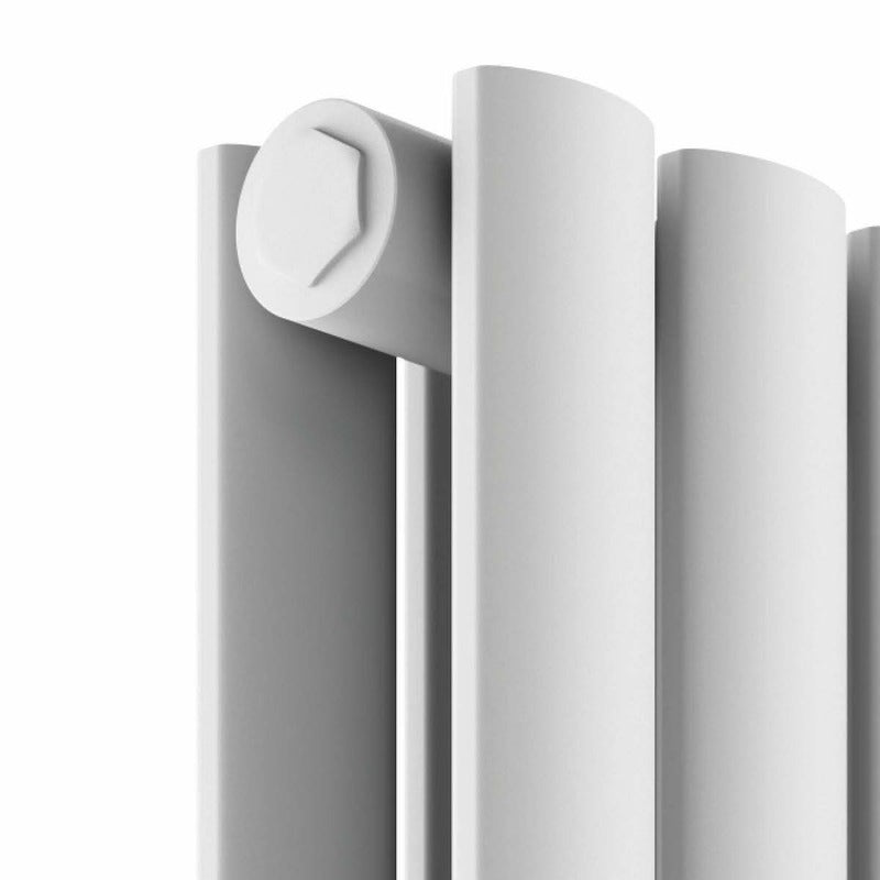 Apex Horizontal Double Radiator 
White Close-up