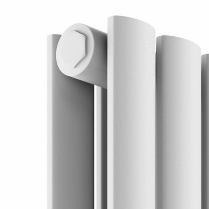 Apex Horizontal Double Radiator 
White Close-up