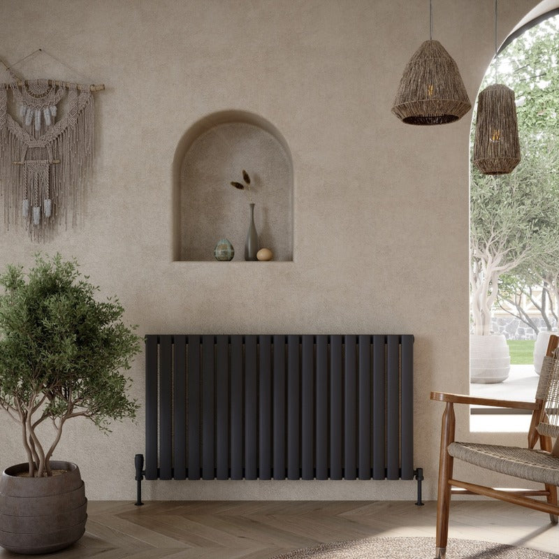 Apex Horizontal Single Radiator 
Anthracite