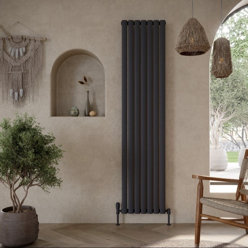 Apex Vertical Designer Radiator Single Panel