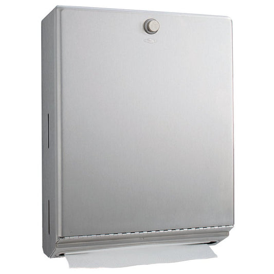 Bobrick Paper Towel Dispenser with Knob-Latch, B-2620