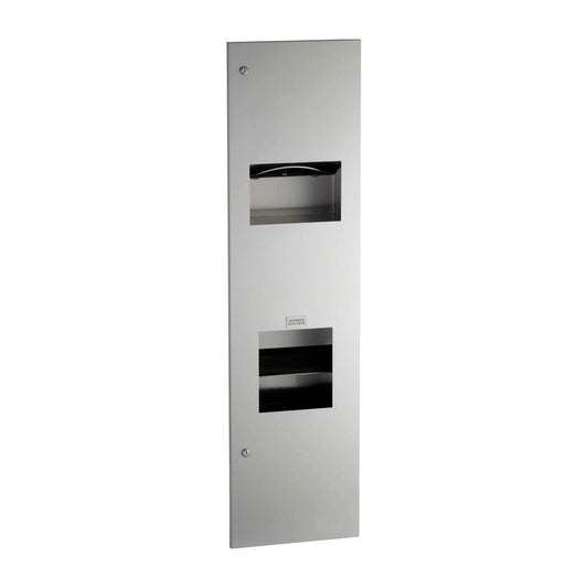 Trimline Recessed Paper Towel Dispenser, Hand Dryer & Waste Bin
