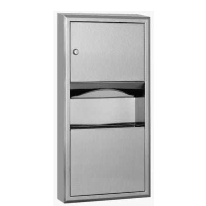 Bobrick Classic Paper Towel Dispenser & Waste Bin 7.6L, B-3699