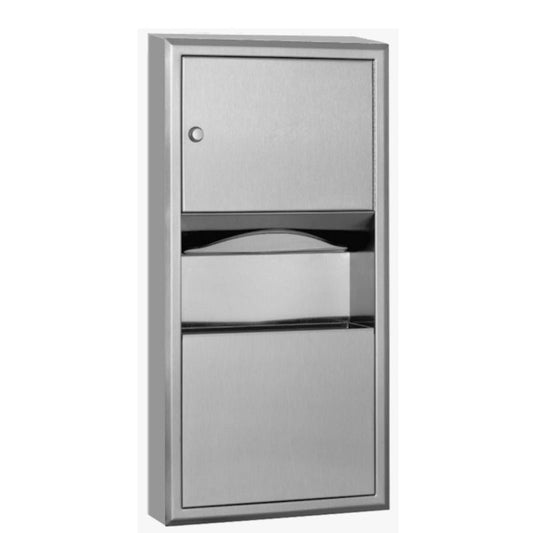 Bobrick Classic Paper Towel Dispenser & Waste Bin 7.6L, B-3699
