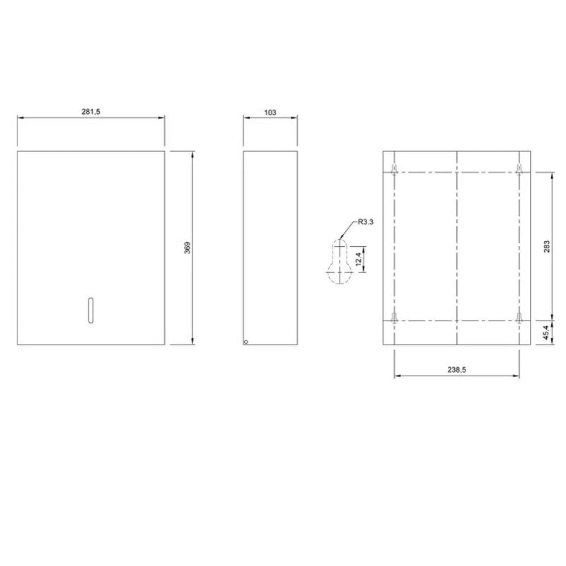Dolphin Multifold Paper Towel Dispenser
technical