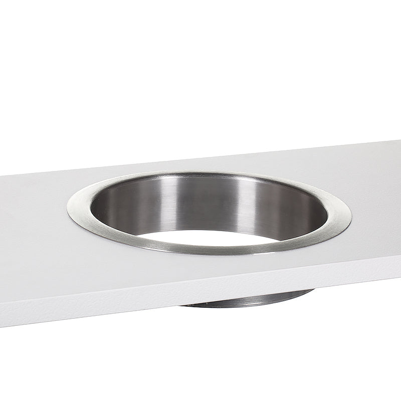 Platinum Counter Mounted Waste Chute Circular 