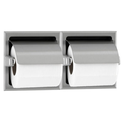 Bobrick Dual Roll Toilet Roll Dispenser Satin, B-6997