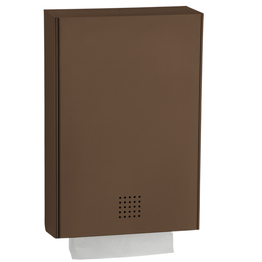 One Bronze Paper Towel Dispenser Large, BR-103, Proox