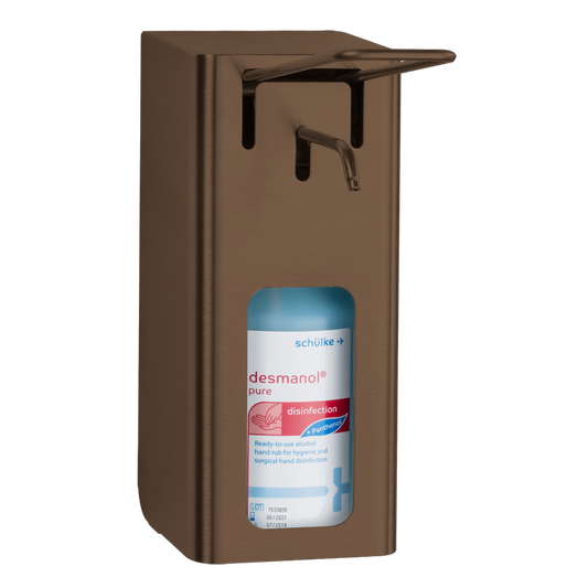One Bronze Sanitiser Dispenser 500ml Cartridge, BR-141-EB