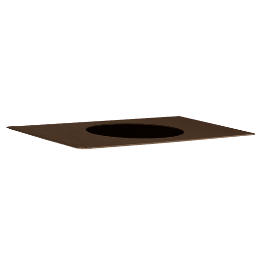 One Bronze Lid for 14 Litre Waste Bin, BR-231