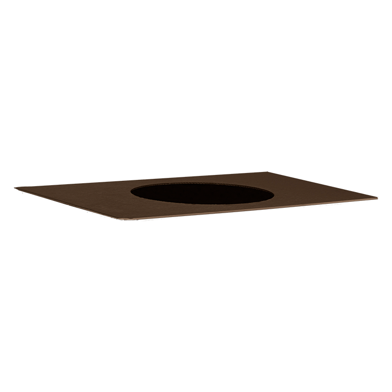 One Bronze Lid for 60 Litre Waste Bin, BR-246