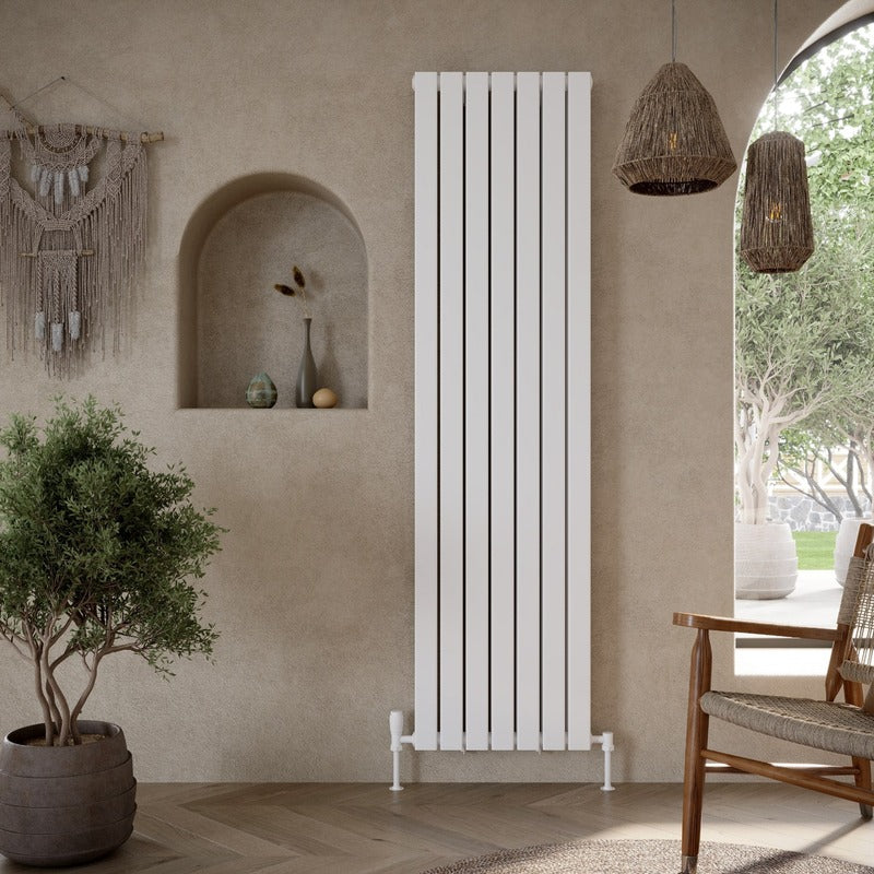 Bravo Vertical Double Radiator
White