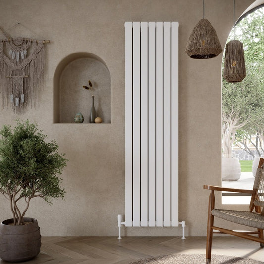 Bravo Vertical Double Radiator
White