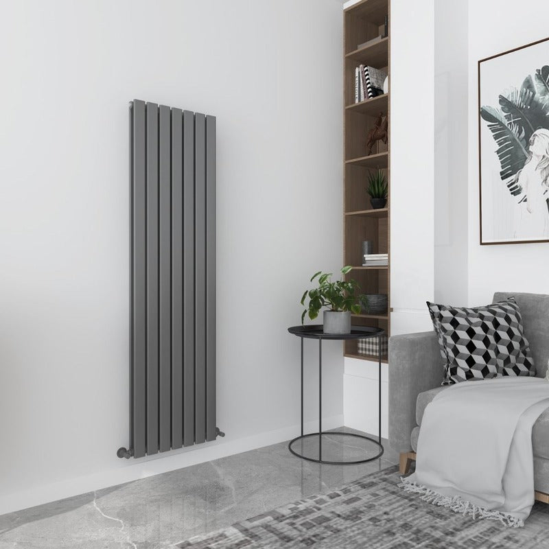 Milan Designer Vertical Radiator
Anthracite
Angled