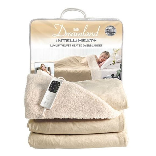 Dreamland Intelliheat Luxury Overblanket - Champagne