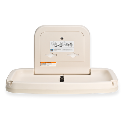 Horizontal Baby Change Station - Cream open