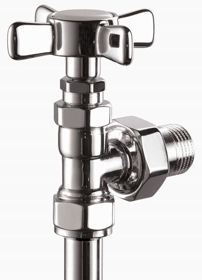 Qbic Cross Head Manual Radiator Valves