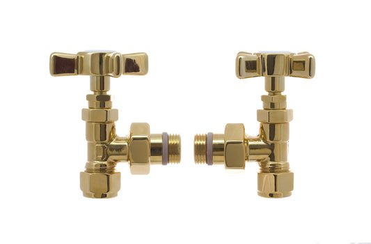 Qbic Cross Head Manual Radiator Valves