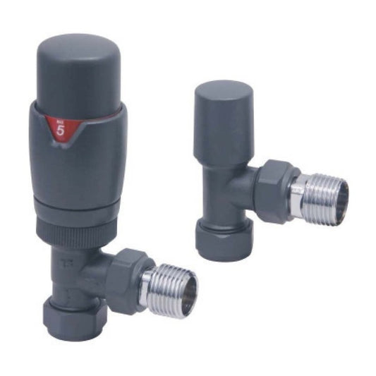 Scudo Designer Angled Valves (Pair)
Anthracite