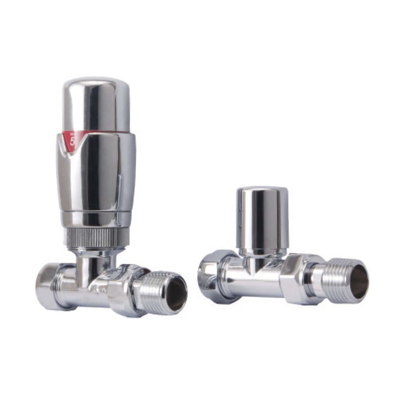 Scudo Designer Straight Valves (Pair)
Chrome