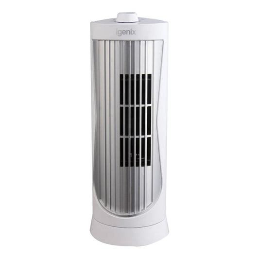 Igenix 12 Inch Mini Tower Fan 
White