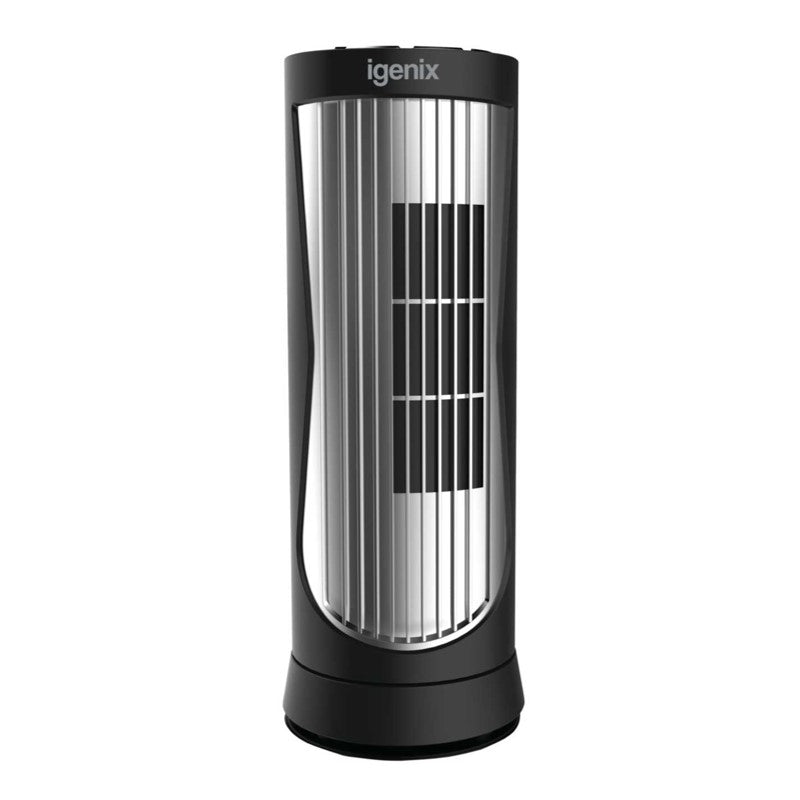 Igenix 12 Inch Mini Tower Fan with 8 Hour Timer
Black