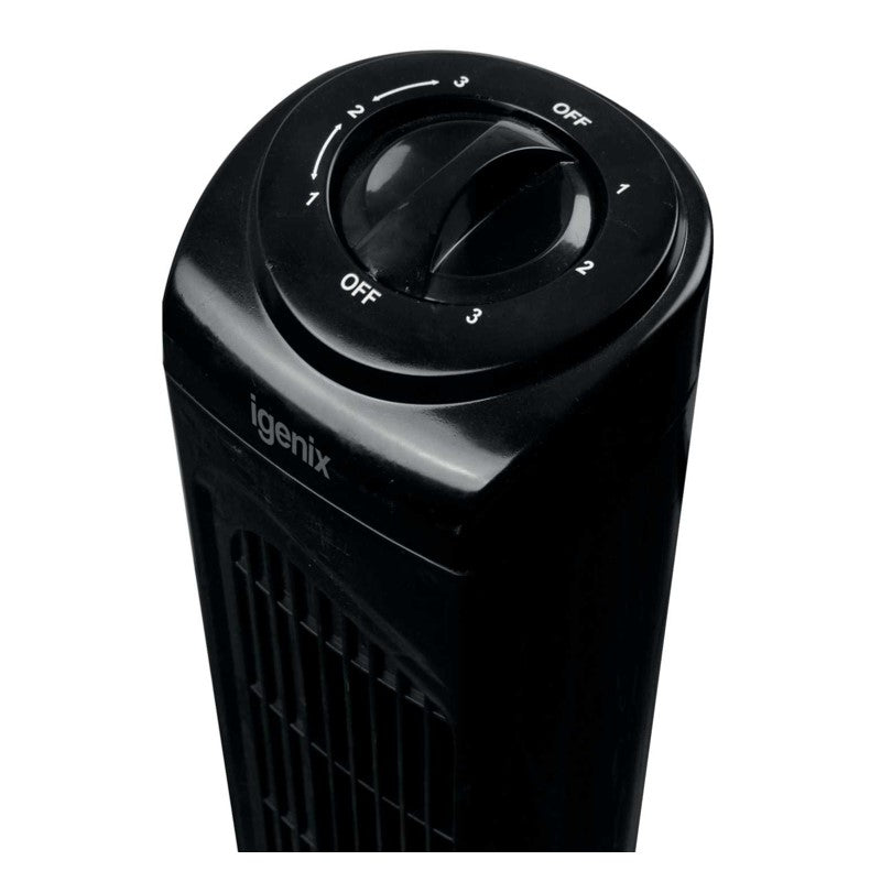 Igenix 29" Tower Fan - controls
Black