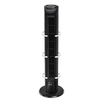 Igenix 30" Tower Fan with 7 Hour Timer and Remote Control
DF0035TBL