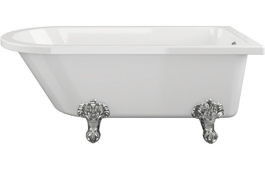 Ceres Freestanding 1700x750x650mm 2TH Corner Bath w/Feet