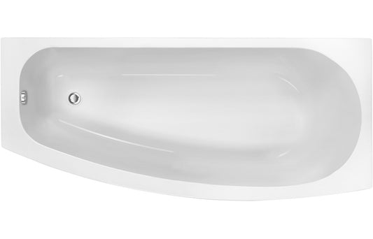 Cygnus Space Saving 1700x740x560mm 0TH Bath w/Legs (RH)