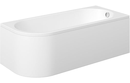 Helene J Shape 1500x725x600mm 0TH Bath w/Legs (RH)
